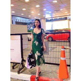 Đầm voan hoa