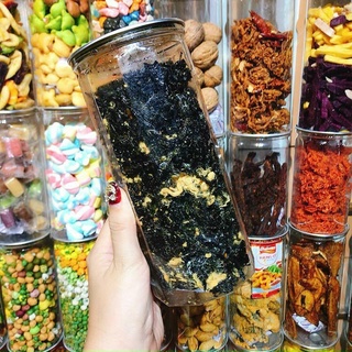 Rong biển cháy tỏi hũ 200gr Trùm Ăn Vặt Hà Nội