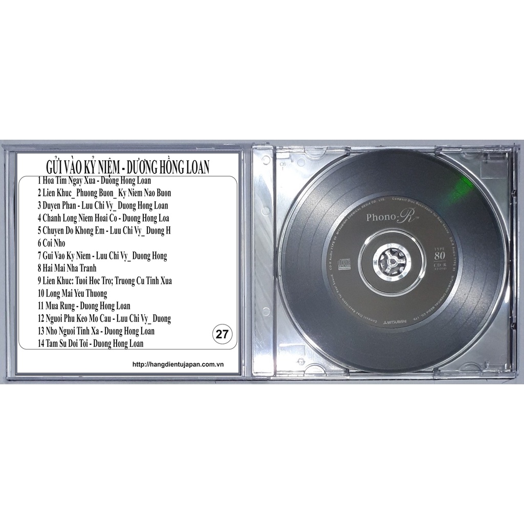 ♦♀đĩa cd nhạc dương hồng loan