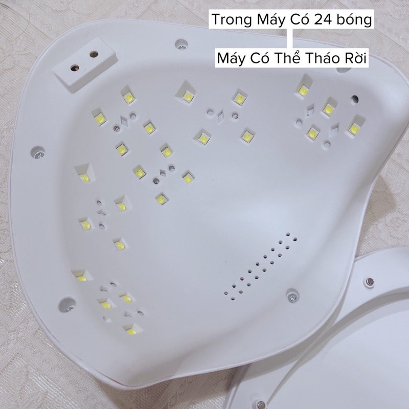 Máy hơ gel sun5 tem xanh, máy hơ móng tay