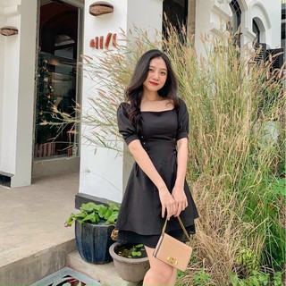 ĐẦM CỔ U ĐAN DÂY