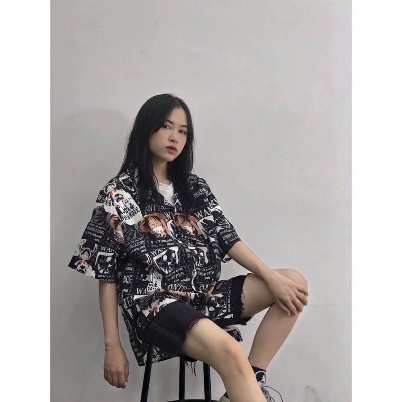 [Mã FAMAYWA giảm 10K đơn 50K] Áo Sơ Mi One Piece Vua Hải Tặc CỰC HOT | BigBuy360 - bigbuy360.vn