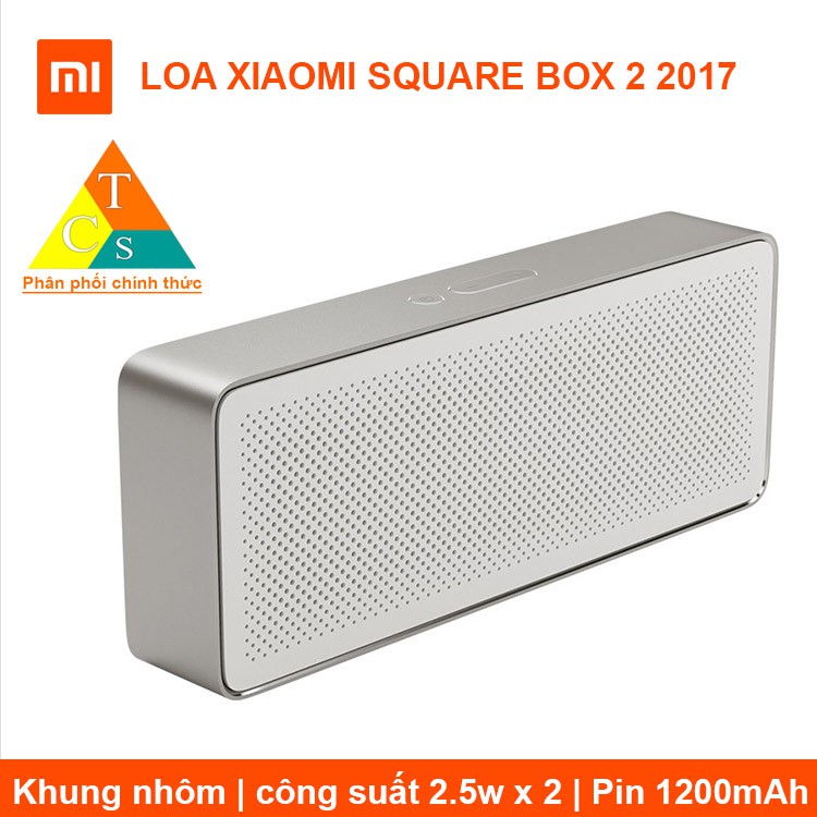[xiaomi268] Loa XMYX03YM Xiaomi Square Box2 2017 | BH 1 tháng - Hàng Chính Hãng - 1 Đổi 1 trong 30 ngày