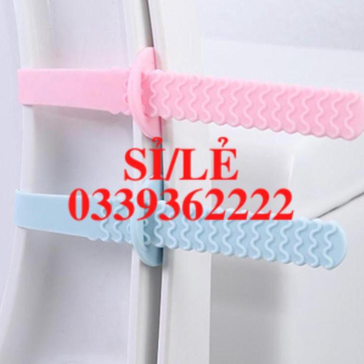 [ HAIANHSHOP ] Miếng Nhựa Lật Nắp Bồn Cầu  Tiện Dụng -Dụng Cụ Silicon Lật Nắp Toilet Sạch Sẽ Duashop &gt;