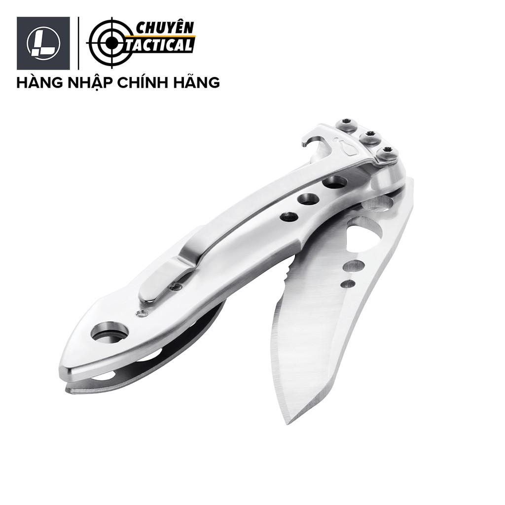 Dụng cụ đa năng Leatherman Skeletool KBx SILVER  BLACK -Phân phối chính hãng - Bảo hành 25 năm