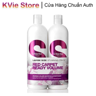 Bộ gội xả tigi trắng s-factor red carpet ready volume 750ml