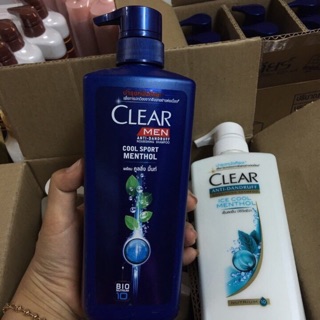 Dầu gội đầu clear 480ml thái lan