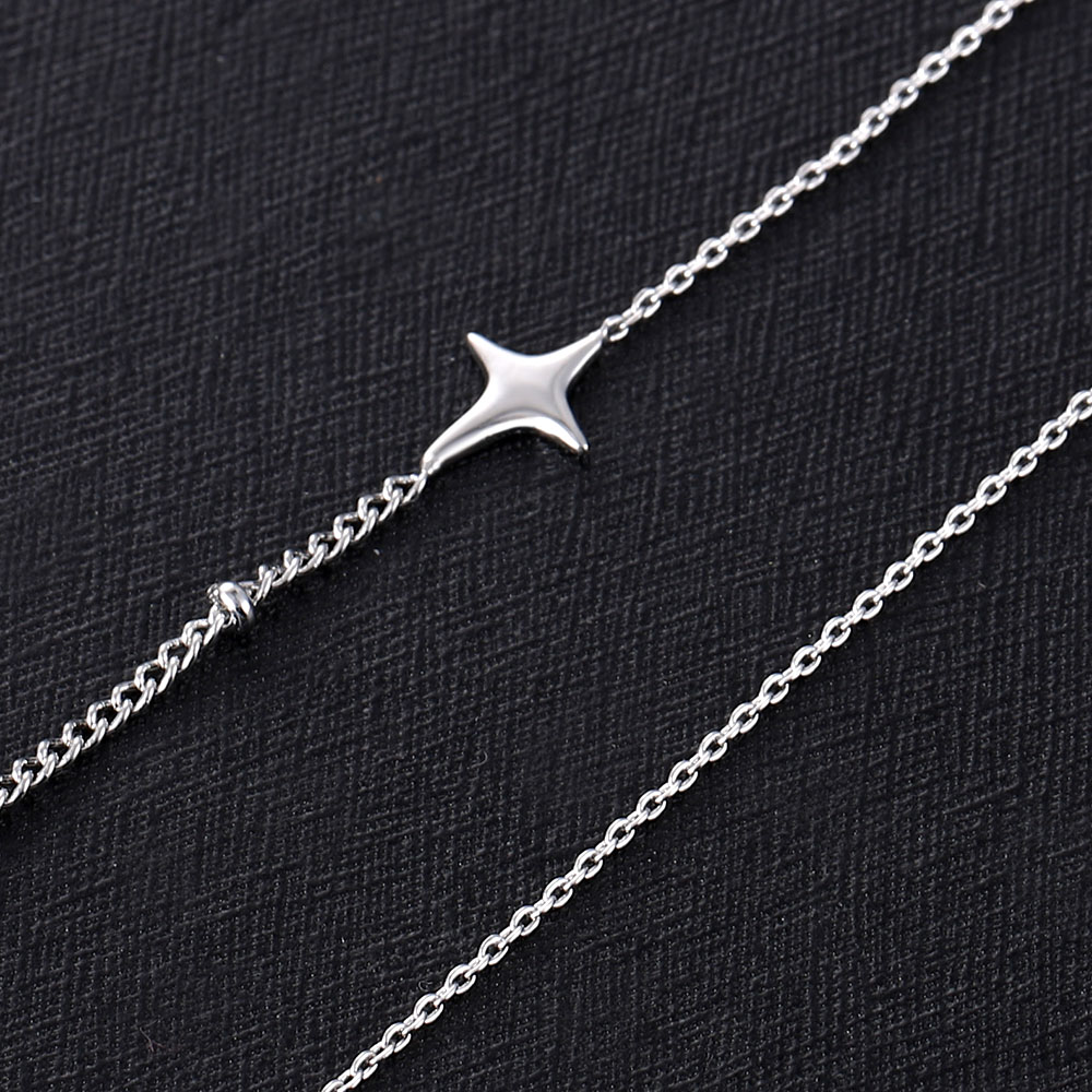 Bông tai dáng dài hình ngôi sao thiết kế thời trang cho nữ