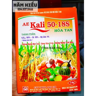 Phân bón lá KALI hòa tan AE 1KG (10 gói 100g)