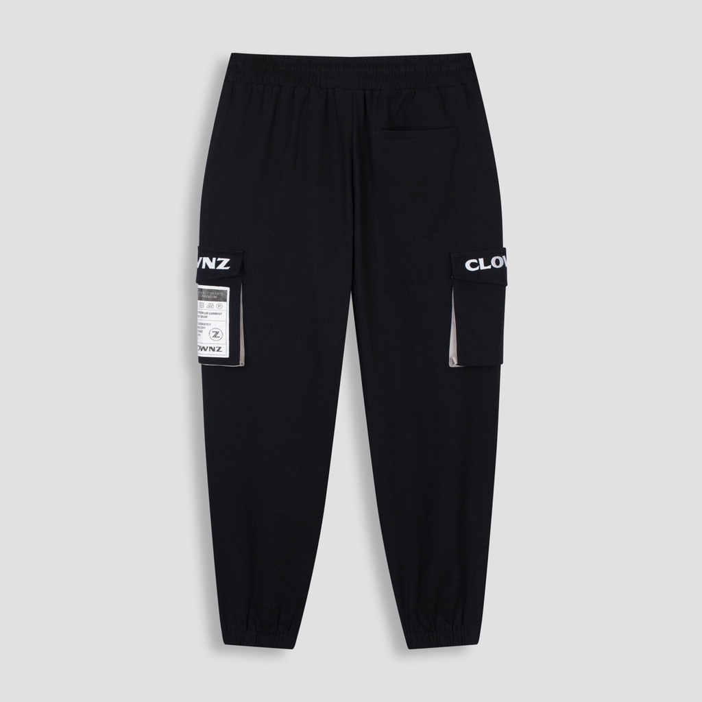 Quần dài local brand Clownz Jogger Cargo form ống rộng, dáng unisex