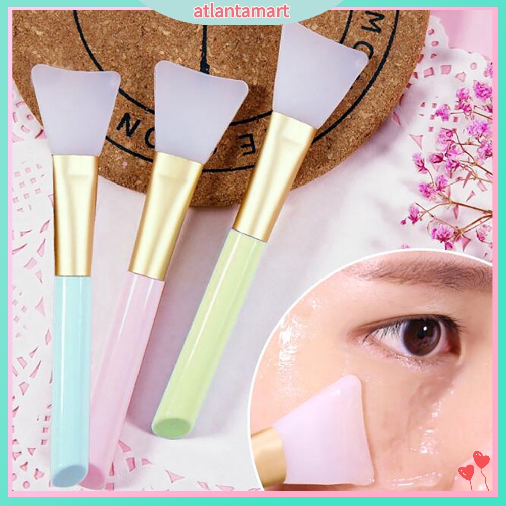 [Hàng mới về] Cọ silicon cầm tay dùng để đắp mặt nạ/ pha trộn mặt nạ bùn