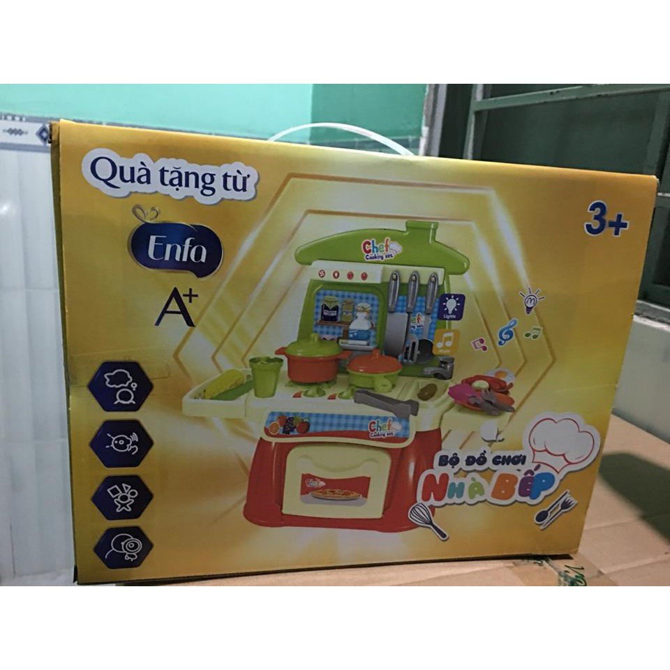 Bộ đồ chơi nhà bếp Enfa