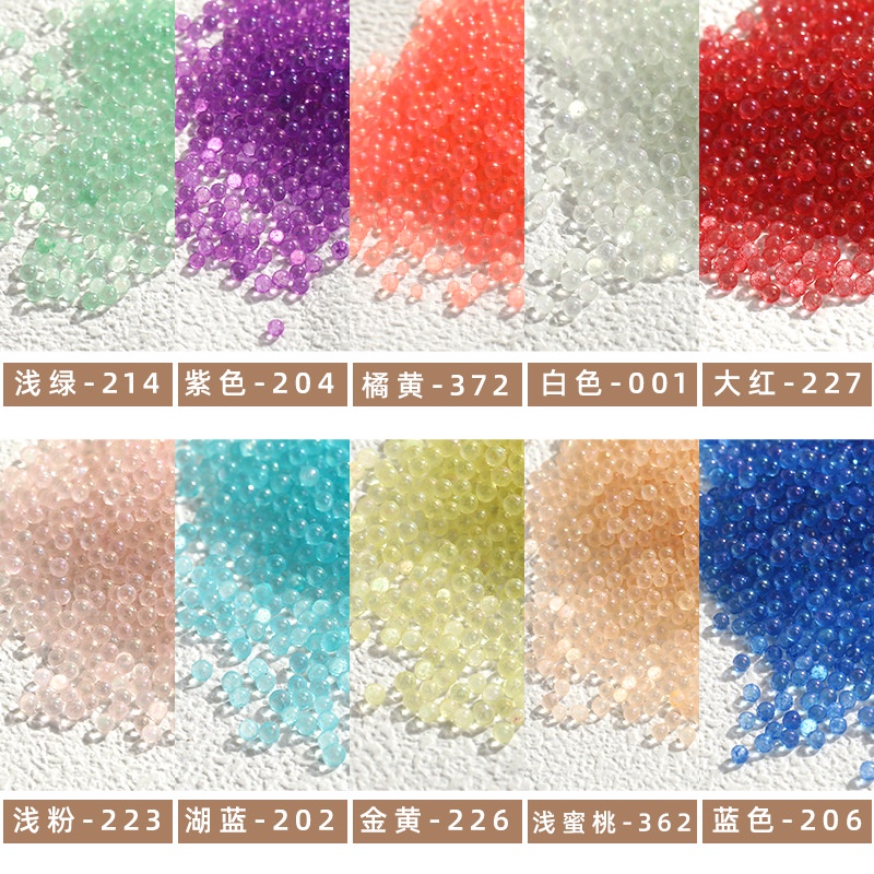 Hạt Thủy Tinh Dạ Quang Trang Trí Ốp Điện Thoại