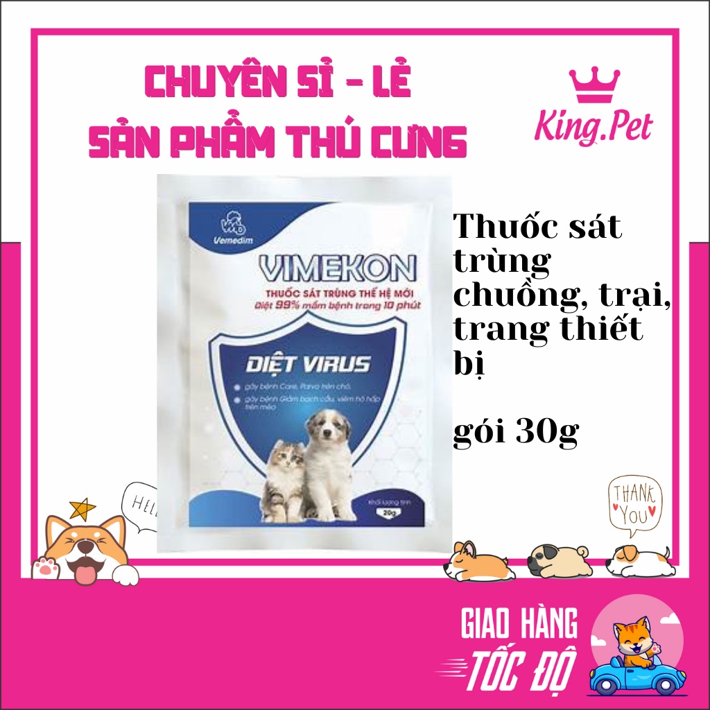 Vimekon- Thuốc sát trùng chuồng trại thế hệ mới