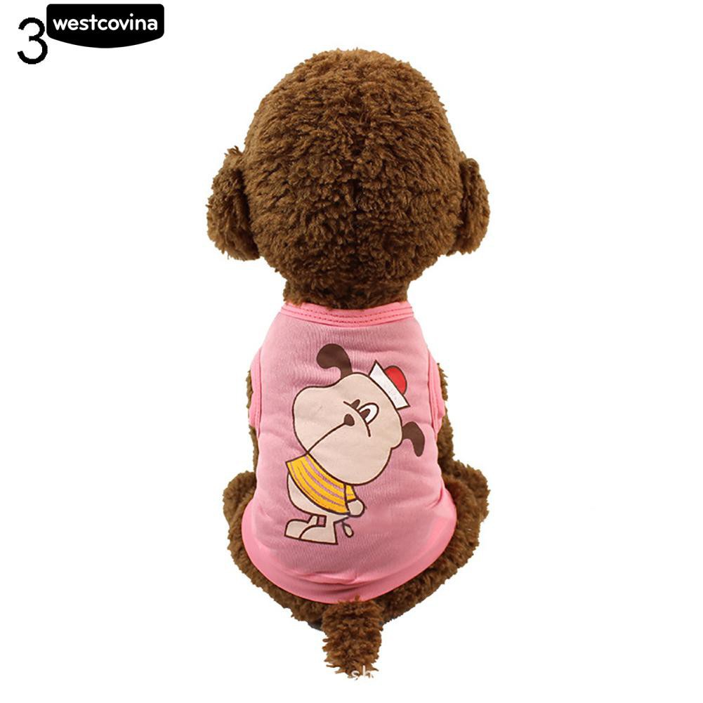 Áo Thun 3 Lỗ In Chữ Cho Thú Cưng