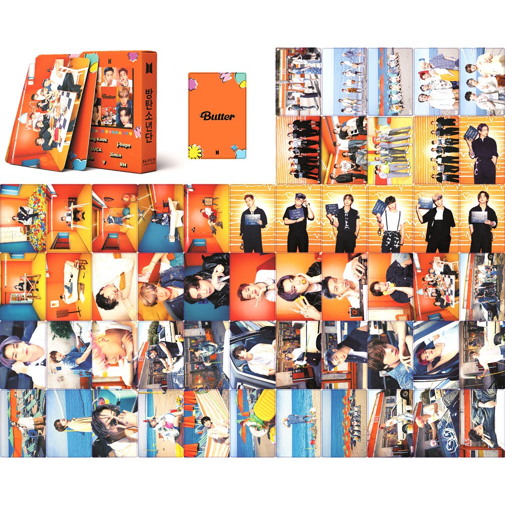 Lomo Card Hình Ảnh BTS CD BUTTER 54 Card