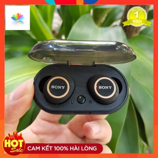 Tai nghe Bluetooth Đen Sony sport TWS-D76 Rất ấm Bass-treble rõ ràng - Bảo Hành 12 tháng