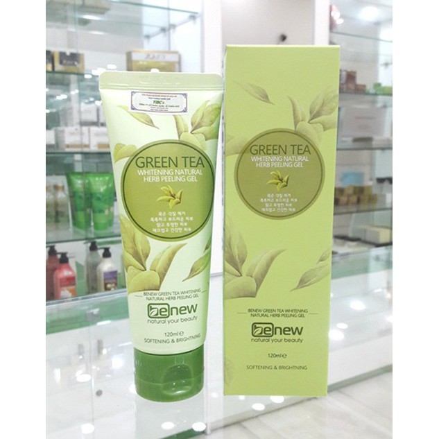 TẨY DA CHẾT TRÀ XANH CAO CẤP HÀN QUỐC BENEW GREEN TEA PEELING GEL NHẬP KHẨU CHÍNH HÃNG - 2855