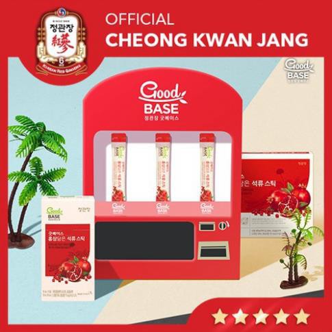 Nước Hồng Sâm Goodbase Lựu KGC Hộp 30 gói x 10ml Cheong Kwan Jang