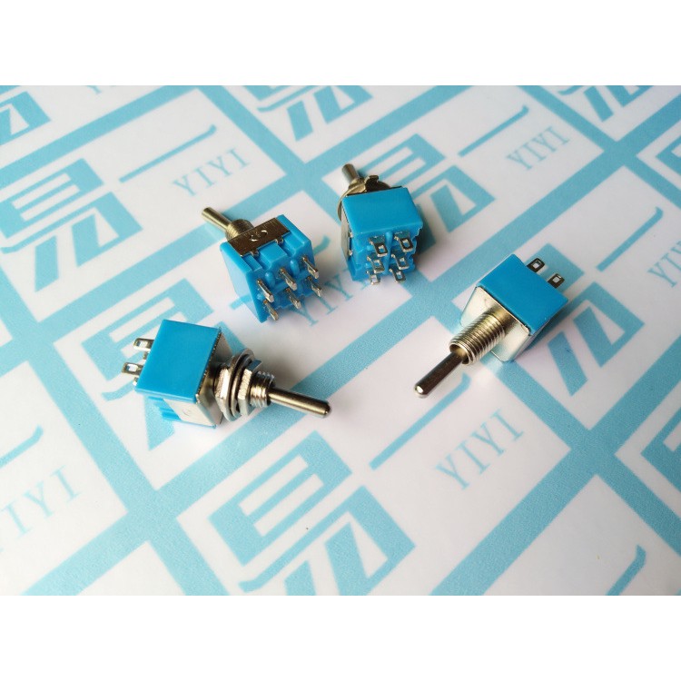 Công Tắc Gạt 6 chân MTS 202 (2 cái)