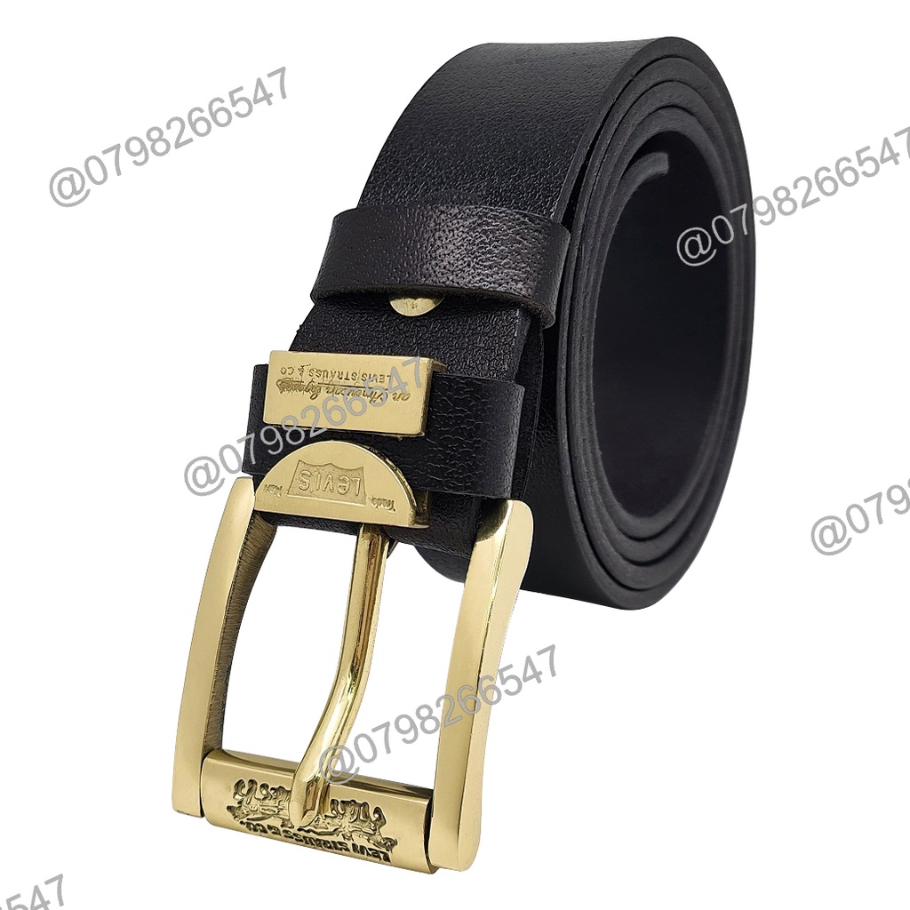 Thắt lưng nam da bò cao cấp DHM-321 | Khoá kim đầu đồng nguyên khối xoay y 360 | Bảo hành 12 tháng