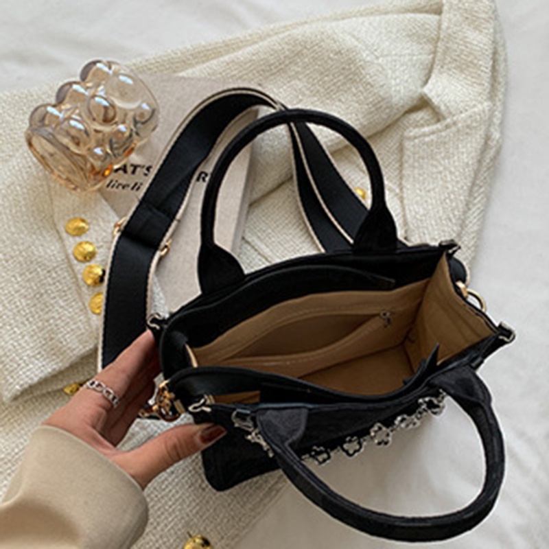 Túi đeo chéo vai IELGY dây bản rộng dệt lụa jacquard sức chứa lớn thời trang cho nữ