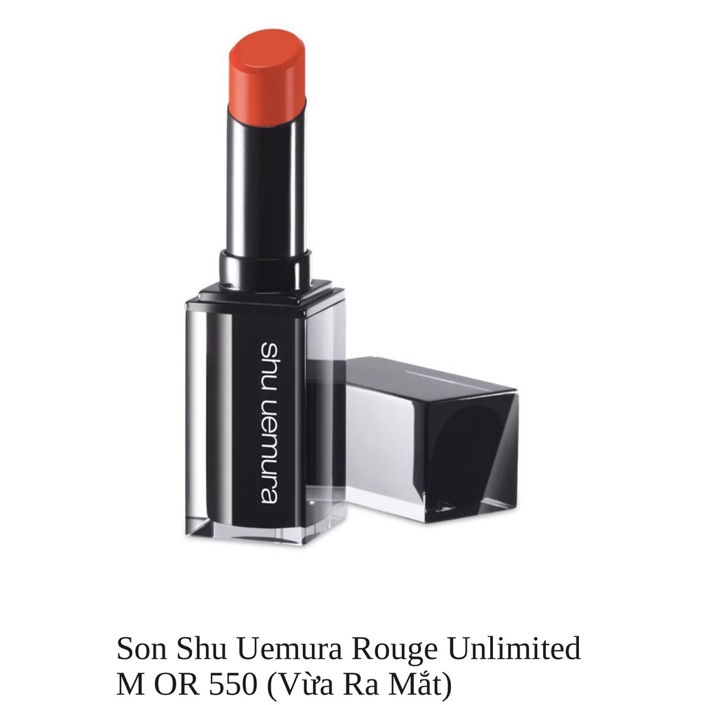 Son Shu Uemura Rouge Unlimited Amplified – Son Shu màu 144, 163, 550, 570, 784, 785
