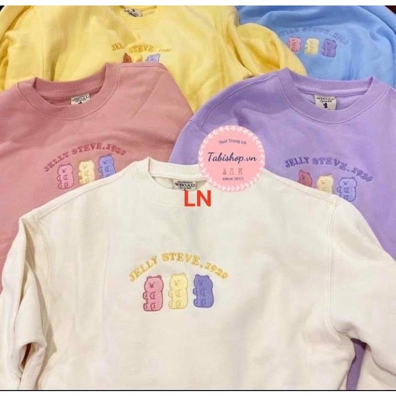 Áo Swt 3 con gấu DA6