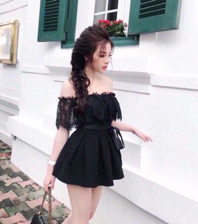 Sét váy trễ vai xinh