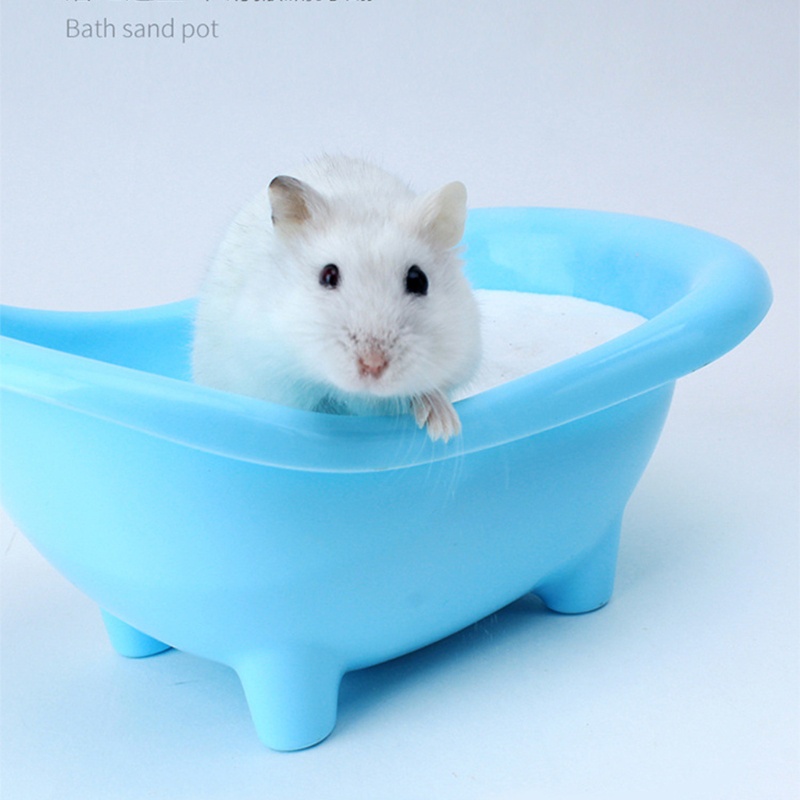 Bồn Tắm Bằng Nhựa Cho Chuột Hamster Tiện Dụng