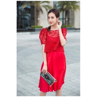 Đầm Elise đỏ sz Xs