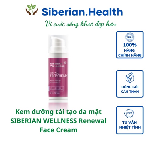 Kem dưỡng khởi tạo da mặt SIBERIAN WELLNESS Renewal Face Cream