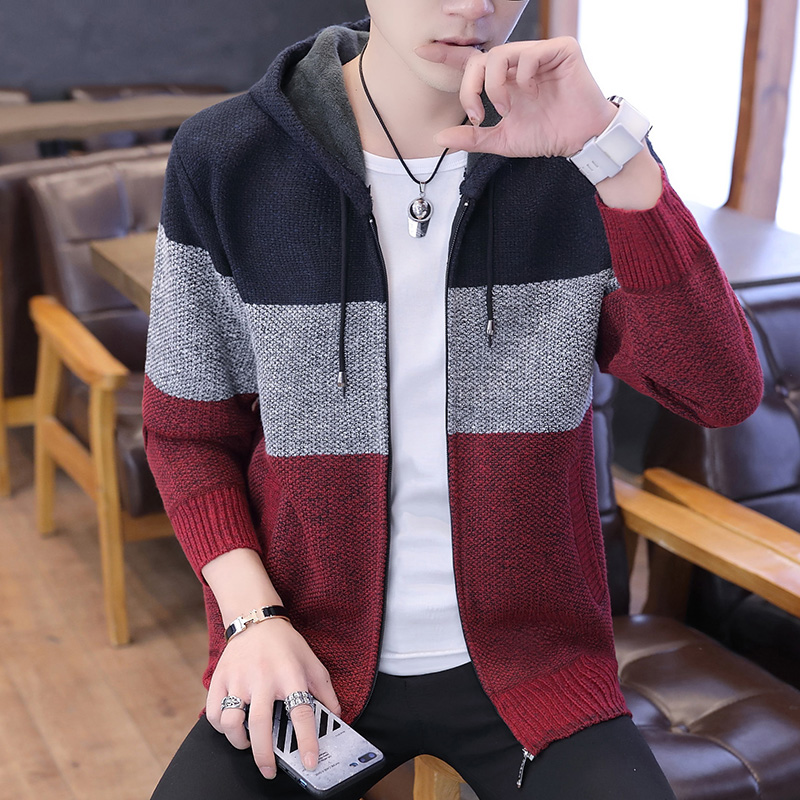 Fashionable Men's Cardigan Wool Coat with Wide Cap | BigBuy360 - bigbuy360.vn
