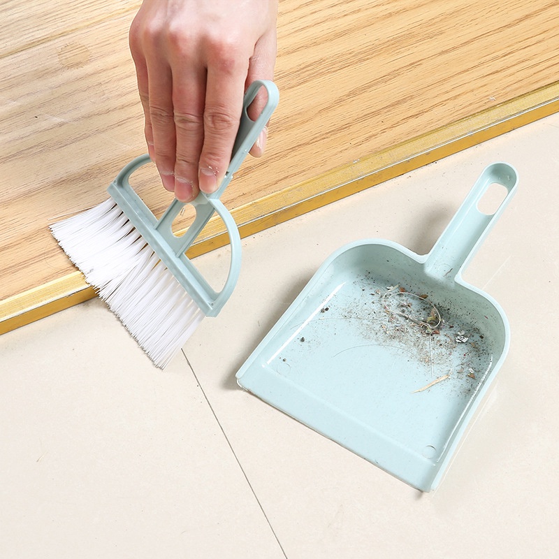 Bộ Chổi Và Đồ Hốt Rác Để Bàn Tiện Dụng Cho Học Sinh