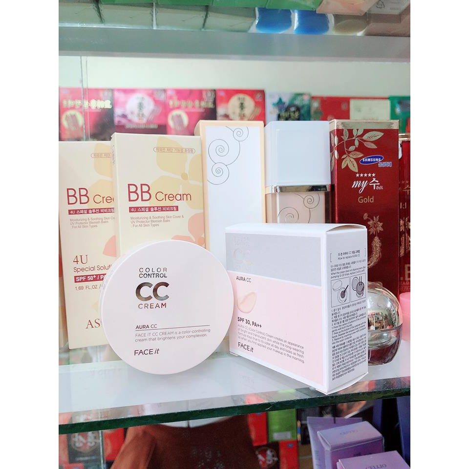 Kem Nền CC Cream Aura Color Control