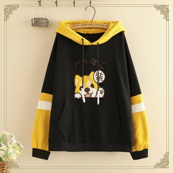 Áo Khoác Nỉ Hoodie Tai Mèo Cực Cute