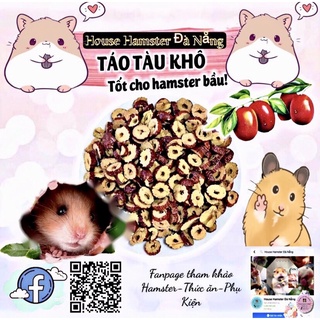 Táo đỏ sấy cắt lát dinh dưỡng cho Hamster