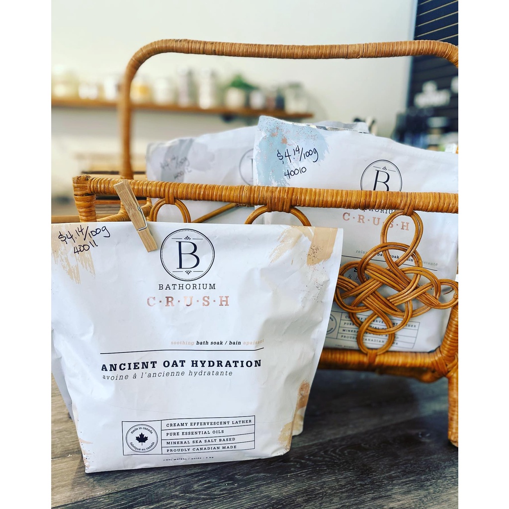 Tẩy Tế Bào Chết Cao Cấp Yến Mạch Bathorium - Ancient Oat Hydration Crush 600g