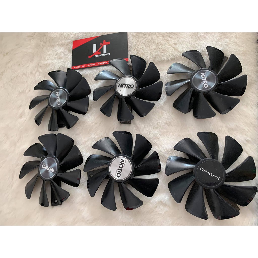 Quạt tản nhiệt zin VGA SAPPHIRE RX470 - RX480 - RX570 - RX580 | BigBuy360 - bigbuy360.vn
