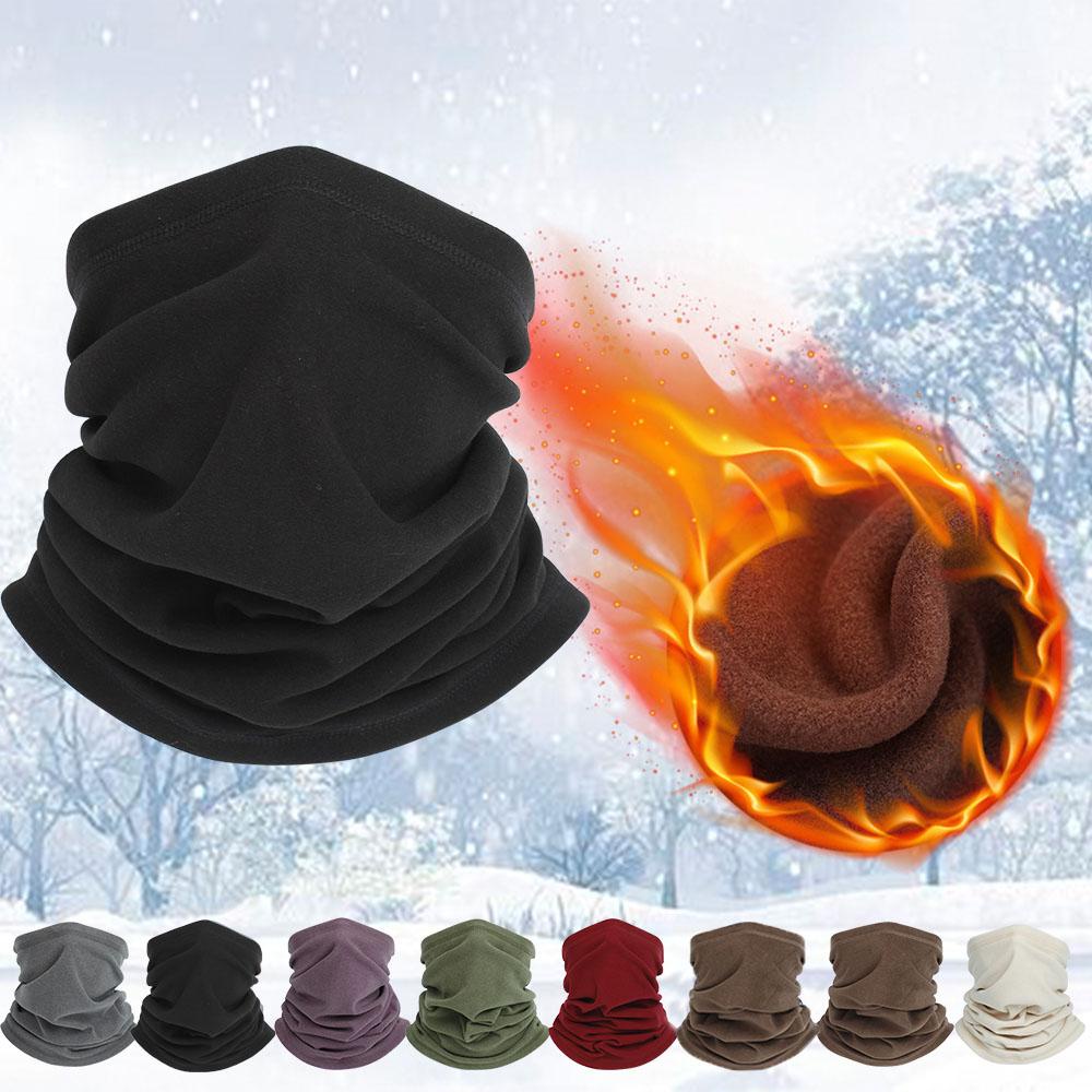 IVORY Khăn Choàng Cổ Đa Năng Bằng Lông Cừu Phép Thuật Ngoài Trời Mới