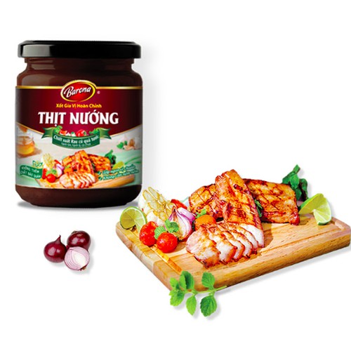 Gia Vị Thịt Nướng Barona 260gr  ướp ngon chuẩn vị không cần nêm nếm