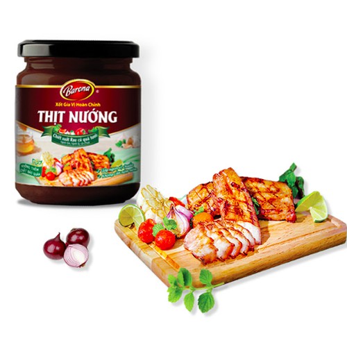 Xốt Gia Vị Hoàn Chỉnh Barona - Thịt Nướng 260gr (hũ)