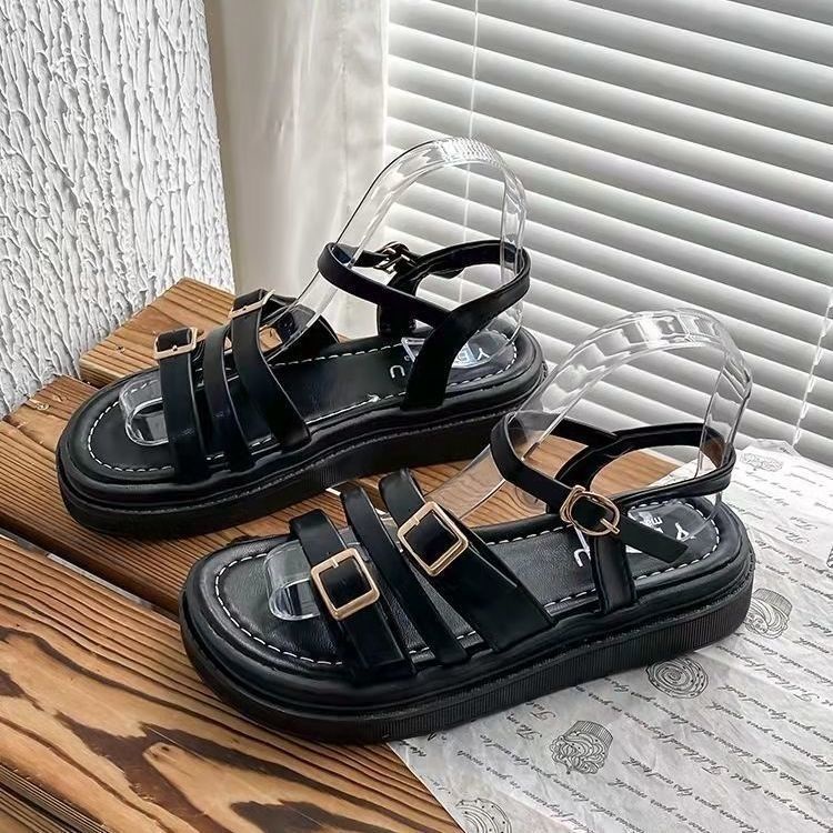 Giày Sandal Thể Thao Đế Dày Thời Trang Mùa Hè 2022 Phong Cách Mới Cho Nữ