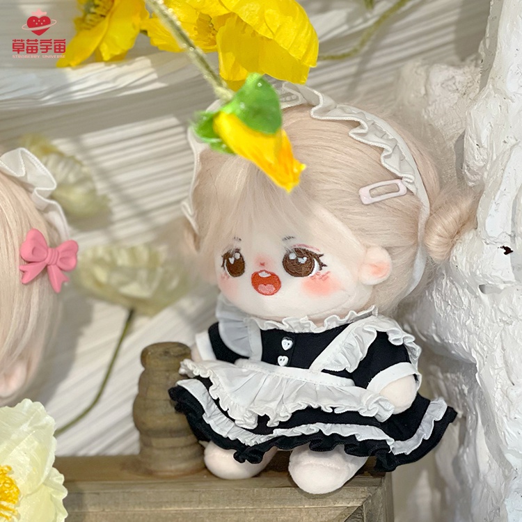 Bộ Phục vụ quán cafe cho bé búp bê 15cm 20cm 40cm