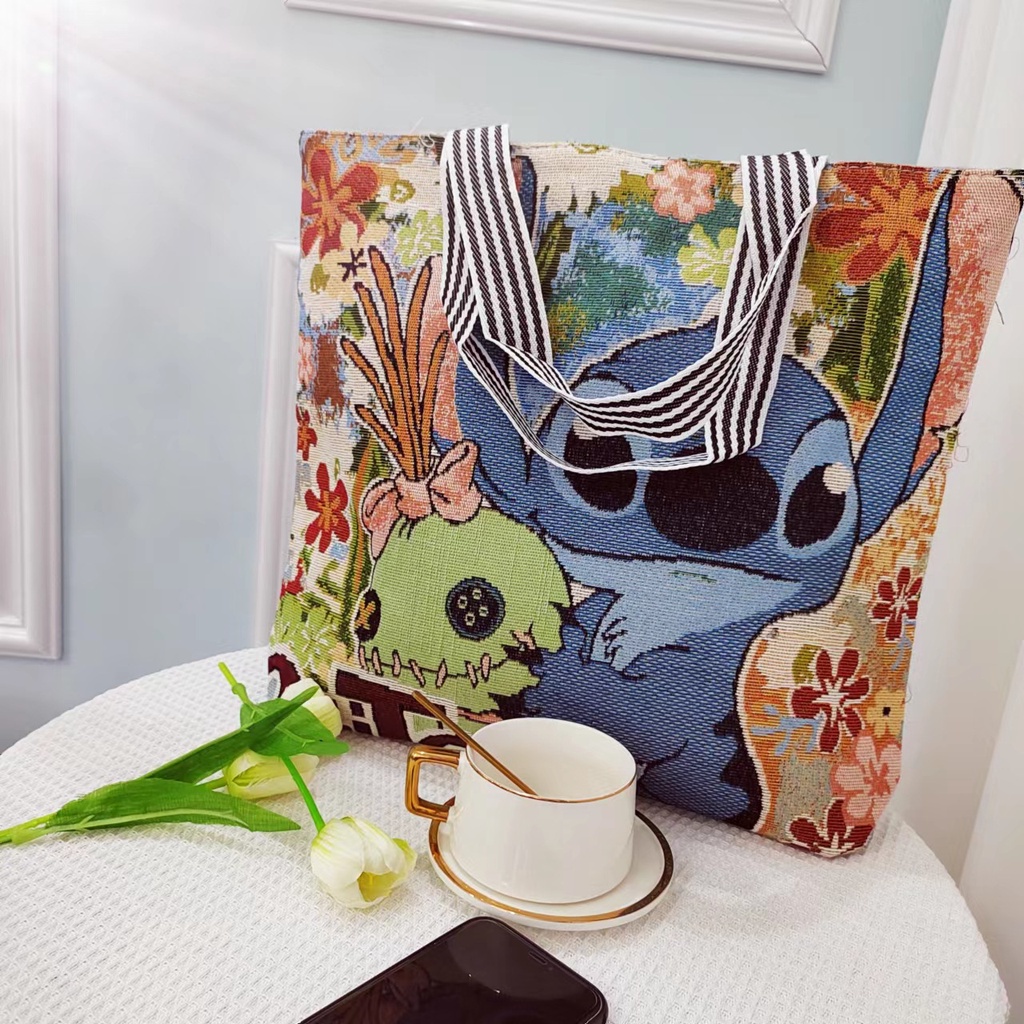 Túi Xách Cotton Lanh Sức Chứa Lớn Phong Cách Mới 2022