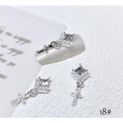 Charm nơ mã mới trang trí nail nhé