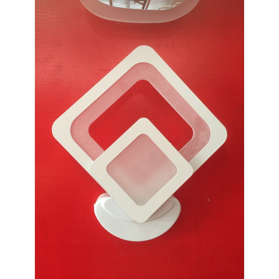 Đèn tường led cao cấp hiện đại hình vuông kép như hình