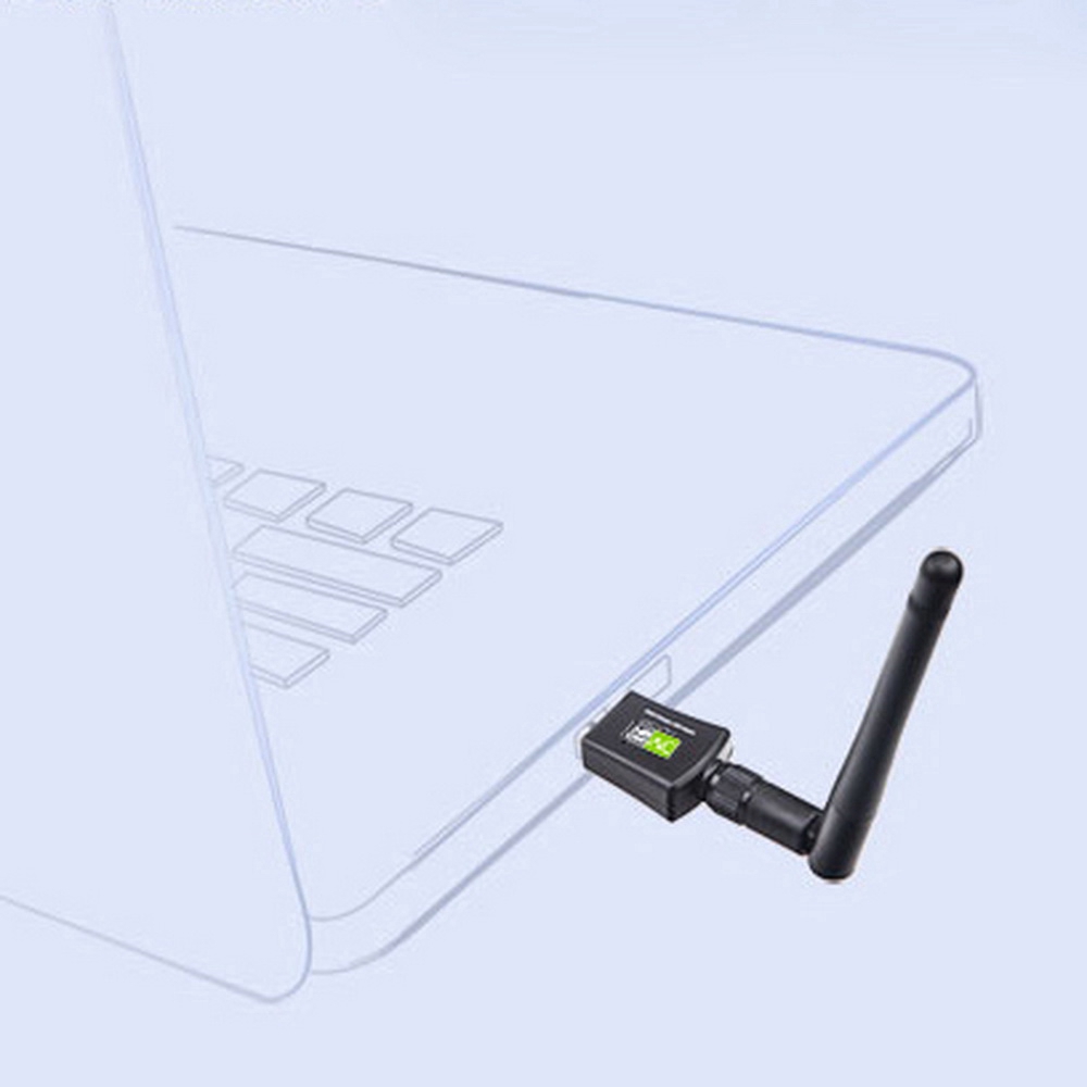 Dongle USB Adapter Network Card Wifi Dual Band 600Mbps 5 / 2.4GHz