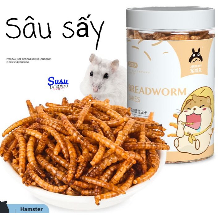 Sâu sấy JONSANTY cho Nhím, Cá, Rùa, Chim 500ml