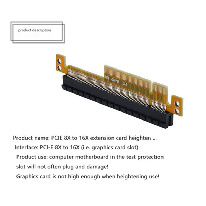 Set 2 Card Đồ Họa Pci-E 8x Sang 16x Cho Bo Mạch Chủ | BigBuy360 - bigbuy360.vn